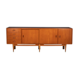 Retro Teak Danish 1960s Long Mid Century Sideboard