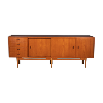 Retro Teak Danish 1960s Long Mid Century Sideboard