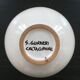 Italian bowl painted lemon decor