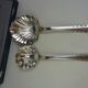 Dessert cutlery in silver metal of the brand Ercuis
