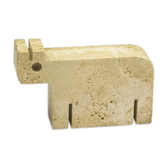 Figure of marmol travertine by Fratelli Mannelli. 1970's
