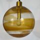 Mid-century Italian Murano glass sphere pendant lamp from 60s