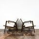 Customizable Pair Of Mid Century Modern Armchairs, 1960s