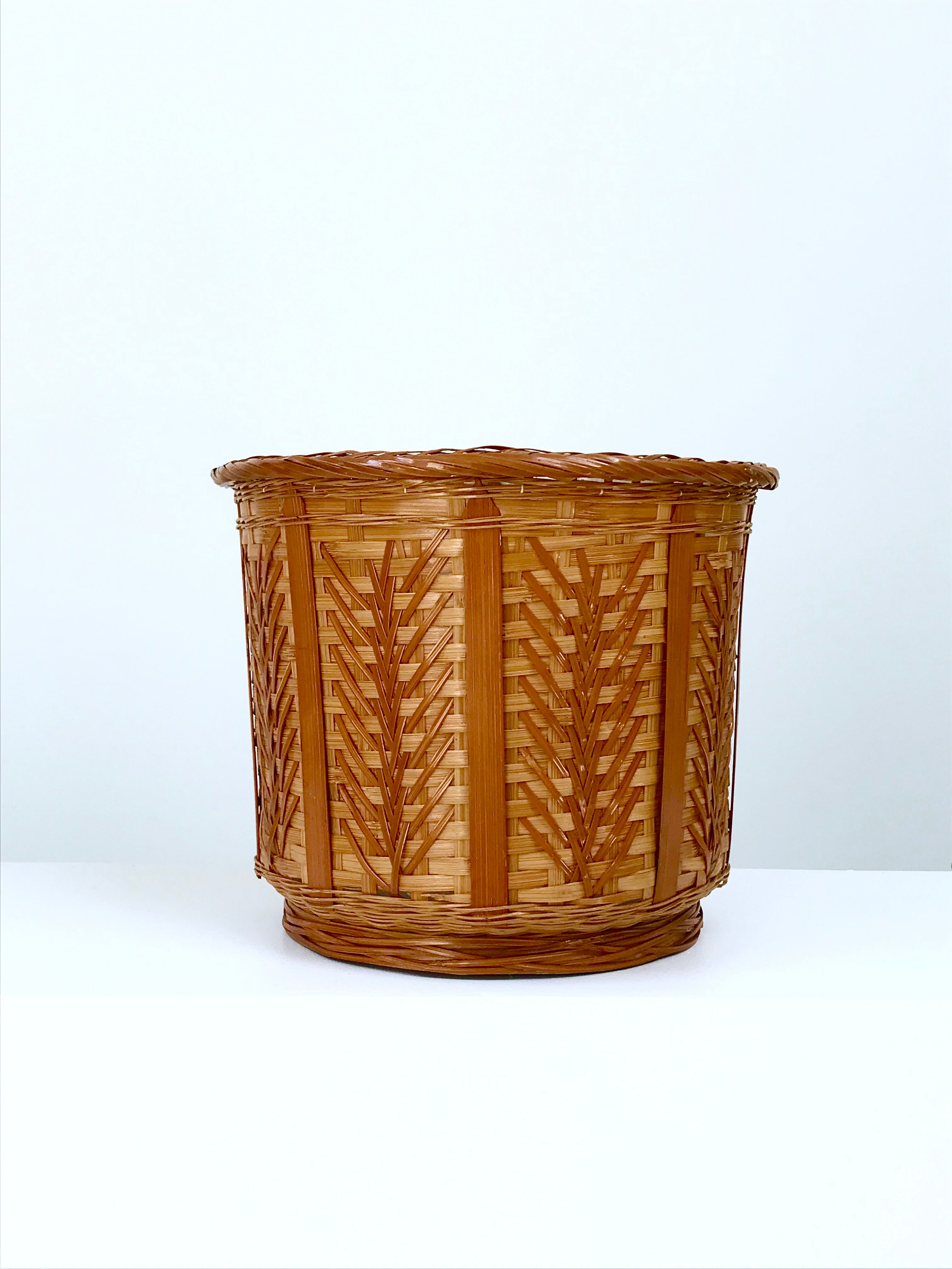 Rattan pot cover
