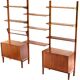 Mid-Century Danish Modern Teak Wall Unit System, 1970's