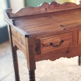 English style side table hand crafted