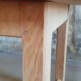 Farm table with extension cord
