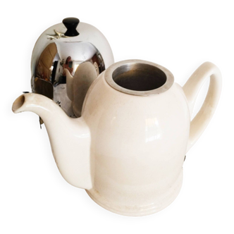 Salam ecru teapot, with insulating bell lid, Villeroy and Boch