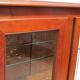 Louis Philippe library showcase in cherry