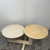 Travertine table