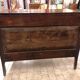 Curved chest of drawers of the eighteenth century