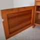 Vintage solid elm sideboard by Pierre Chapo, model R08