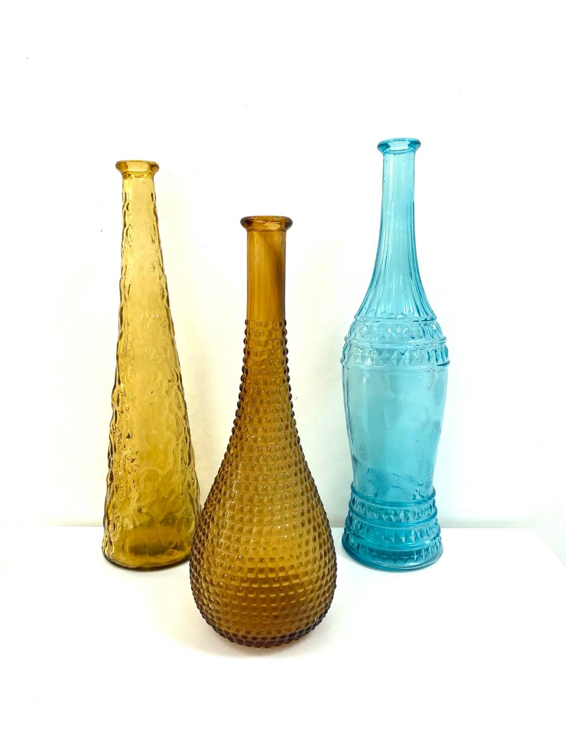 Trio de carafes Empoli - Italie des années 60