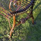 Grassin Bench in Arras - 3 Seater - Rusty