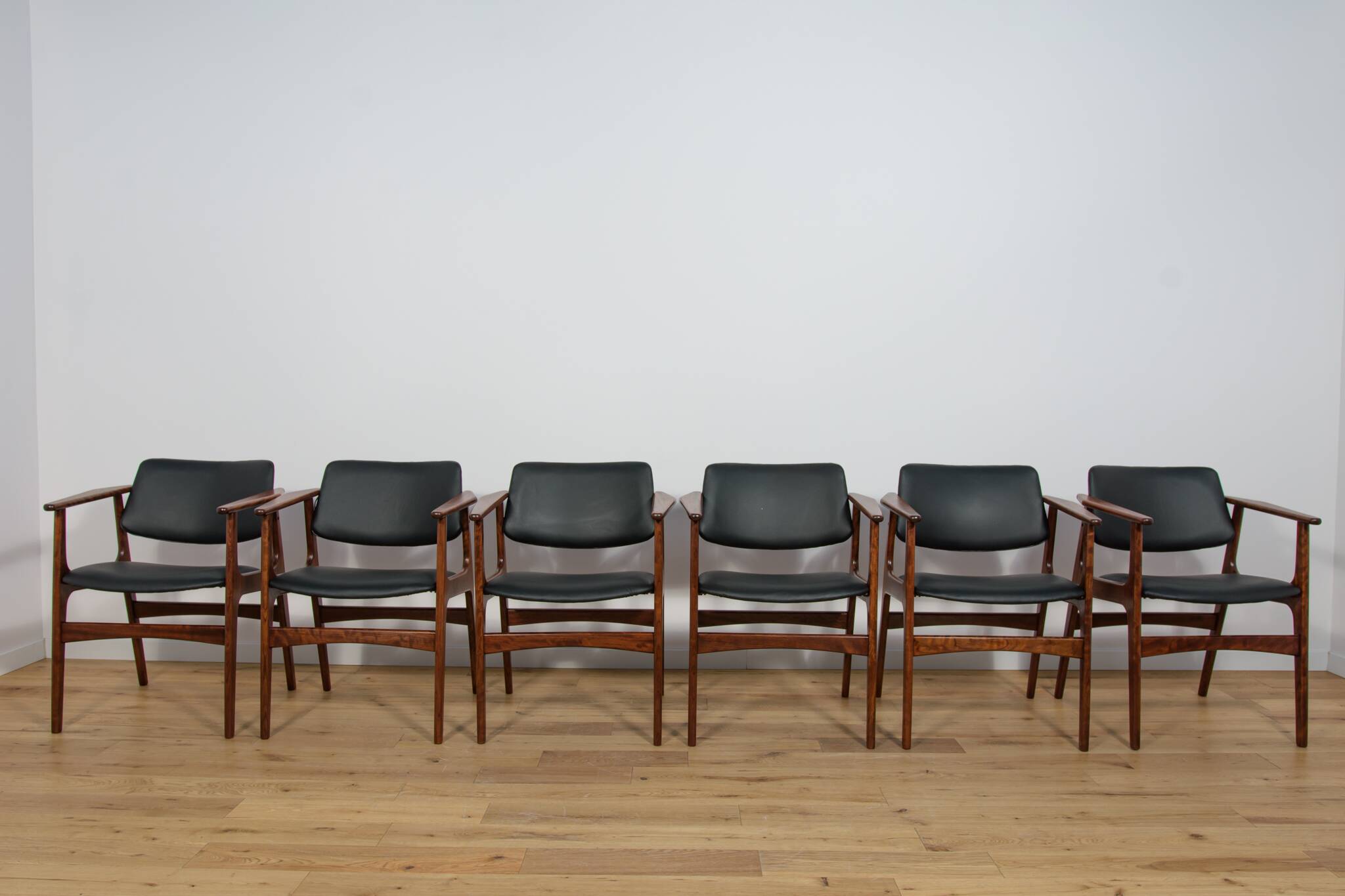 Mid Century Armchairs by Arne Vodder, 1960s, Set of 6