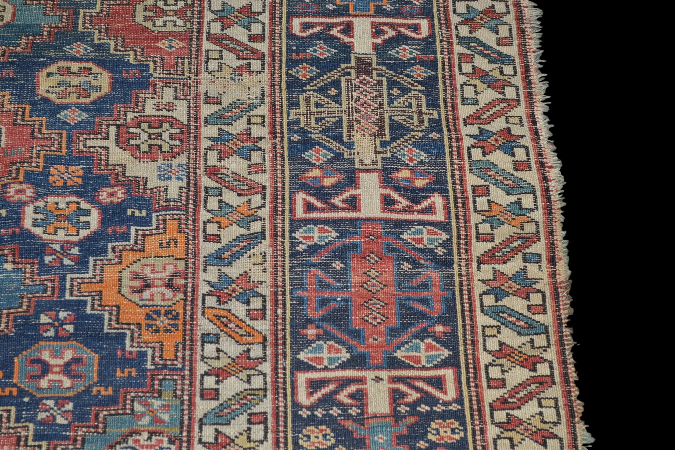 Tchi-Tchi, Chechnya, Caucasus, 123 cm x 174 cm, Middle 19th Century