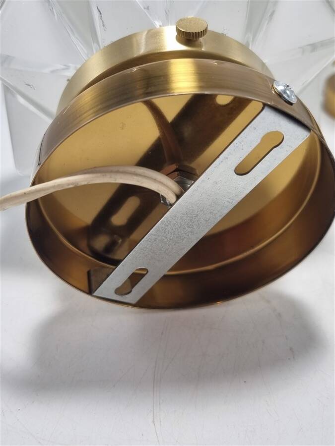 Pair of star wall lights