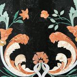 Coffee table in Pietra Dura technique.