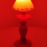 Murano glass table lamp. Italy, 1980