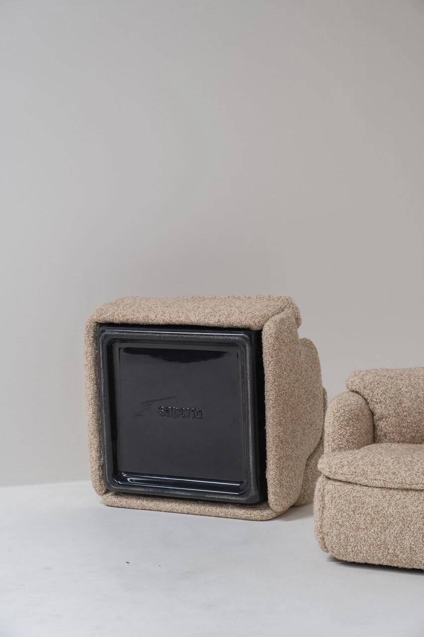Confidential Sofa By Alberto Rosselli For Saporiti