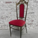 Hollywood Regency style chair, Chiavari