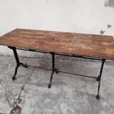 Bistrot table in fonte 1900 1m50