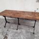 Table de bistrot en fonte 1900 1m50
