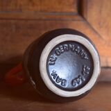 Bay Keramik vase in glazed ceramic - Fat Lava - Model 631 17 - West-Germany - 1970