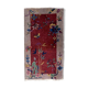 Ancient chinese art deco handmade carpet 64cm x 121cm 1920s