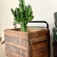 Old menier vintage chocolate crate