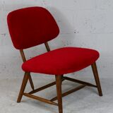 Chauffeuse by Alf Svensson, Model TeVe, published by Ljungs Industrier, Sweden, 1953. Retyped red.