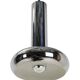 Space Age chrome pendant lamps / Mid-century modern design / 1960s / 1970s / Set of 2