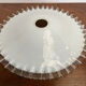 Opaline white vintage suspension