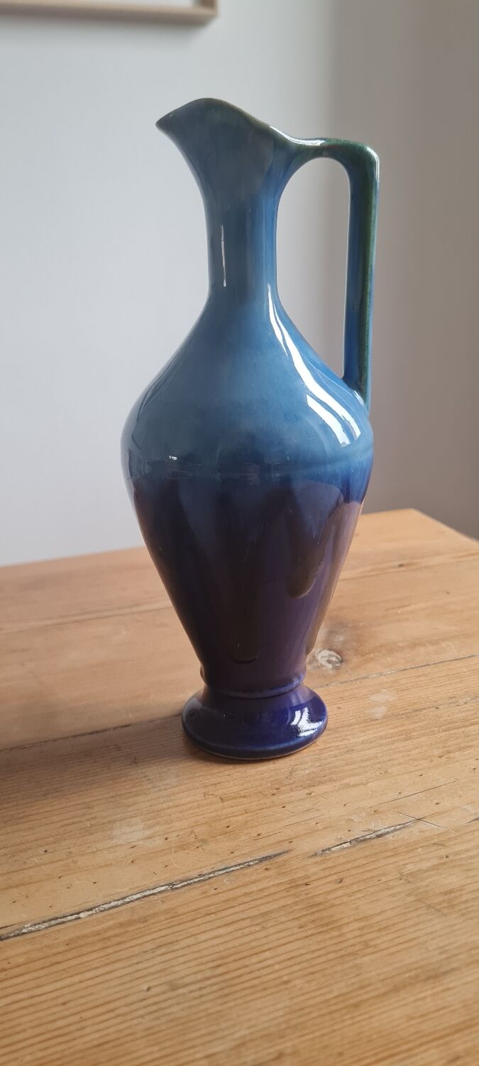 Vintage earthenware soliflore vase