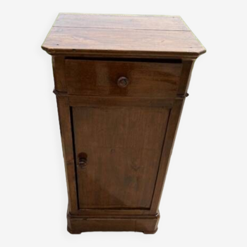 Antique restored bedside table Louis Philippe