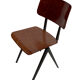Industrial chair Galvanitas S16 Pagholz Netherlands 60's