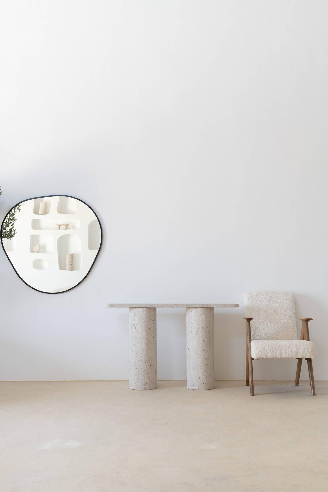 Bossa Nova Contour black mirror 100 cm D