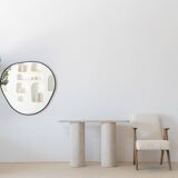 Miroir Bossa Nova Contour noir 100 cm D