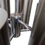 Space Age hanging lamp by Polam, 1970s