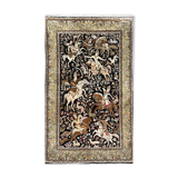 Ghoum silk carpet 104x162cm