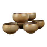 Stoneware bowls x6 - Atelier Saint Simon
