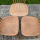 3 chaises Tacoma réservées pour "poppe"
