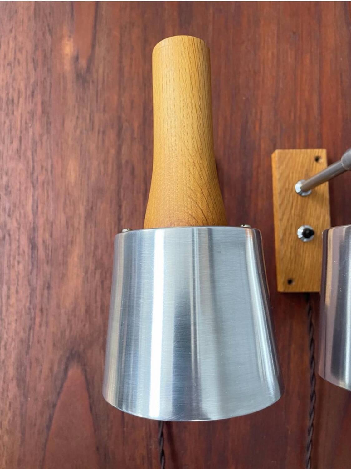 Mid-Century Wall Lamps by Lyfa from Denmark