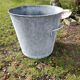 Old zinc basin