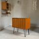 Buffet teck vintage pieds eiffel
