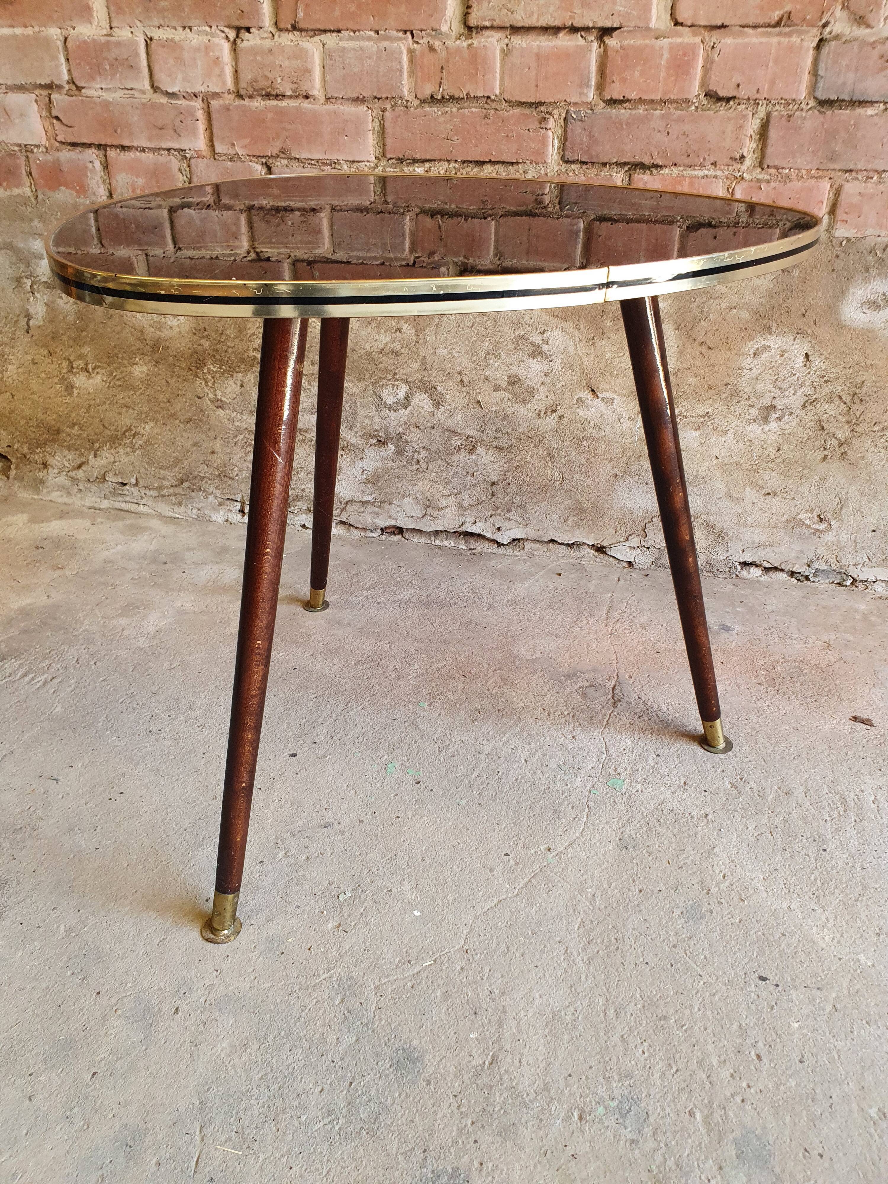 Tripod coffee table 1960"
