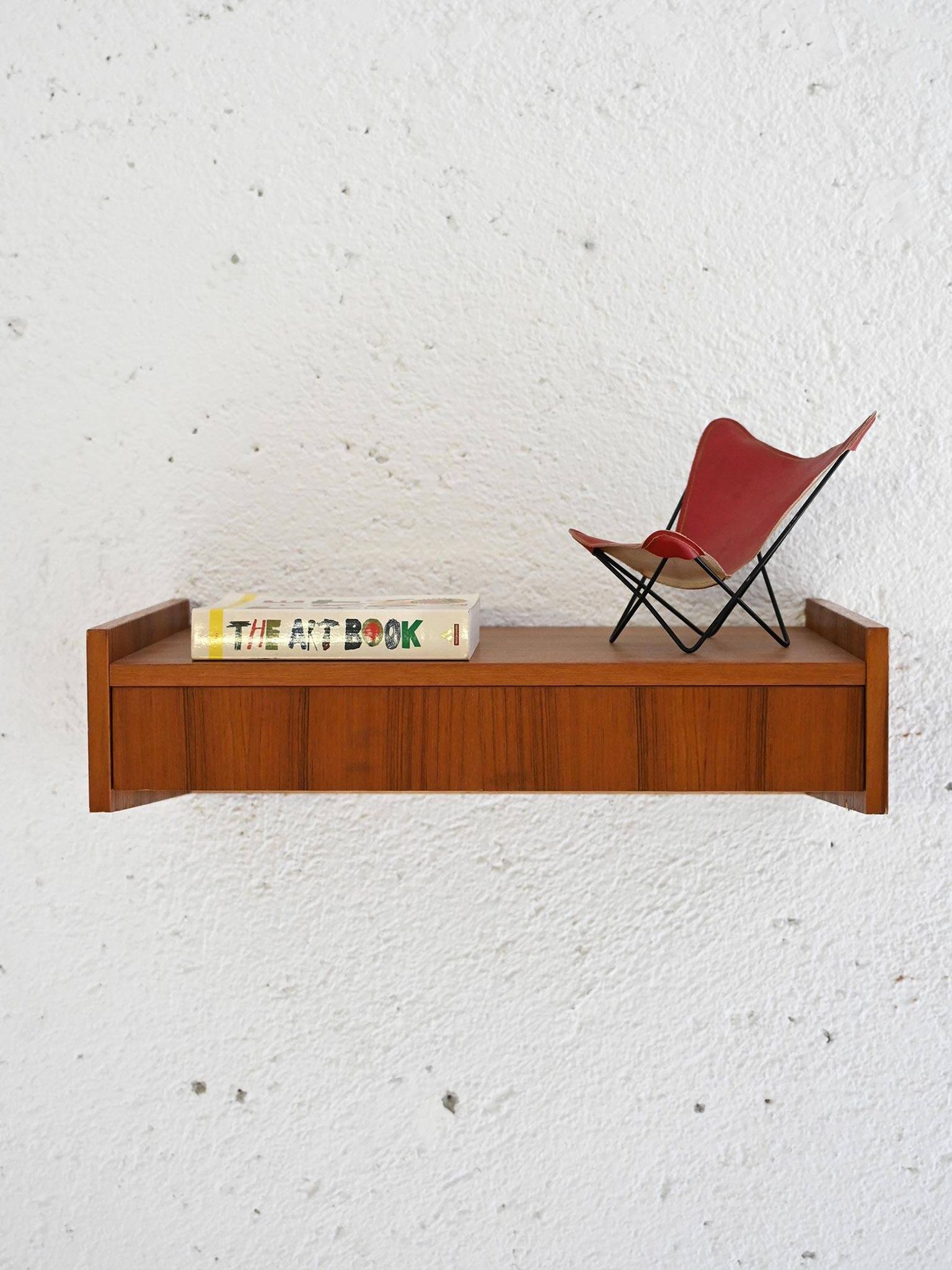 Table de chevet suspendue vintage