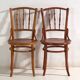 Antique bentwood chairs in Thonet style – Central Europe, circa 1930 – Set of 4 pieces #8