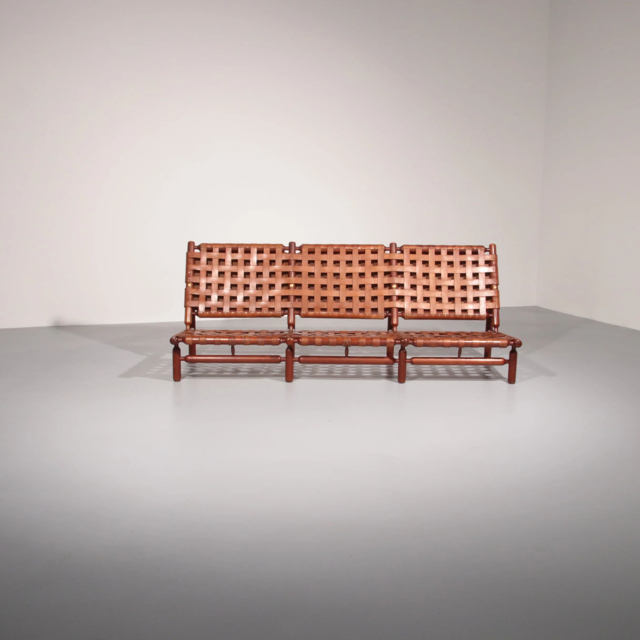 Three-seater sofa by Ilmari Tapiovaara for Paolo Arnaboldi, Italy 1957