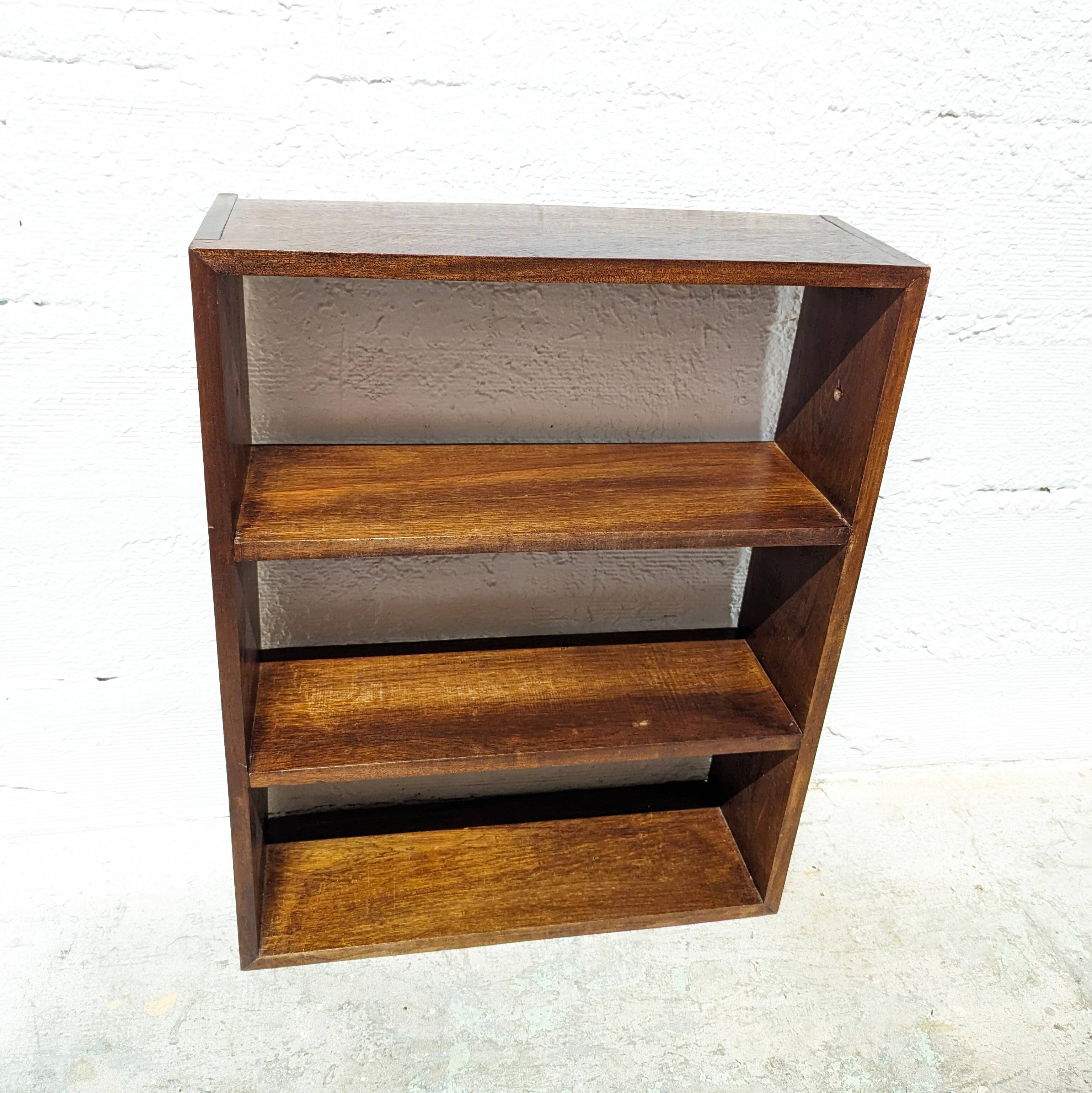 Vintage wooden shelf